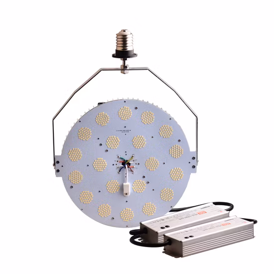 O kit de retrofit LED 150W aprovado pela Dlc substitui iodetos metálicos de 400W